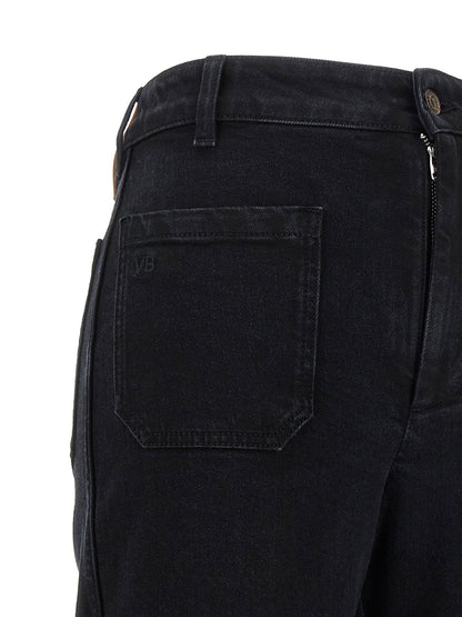 Victoria Beckham Alina Jeans Black