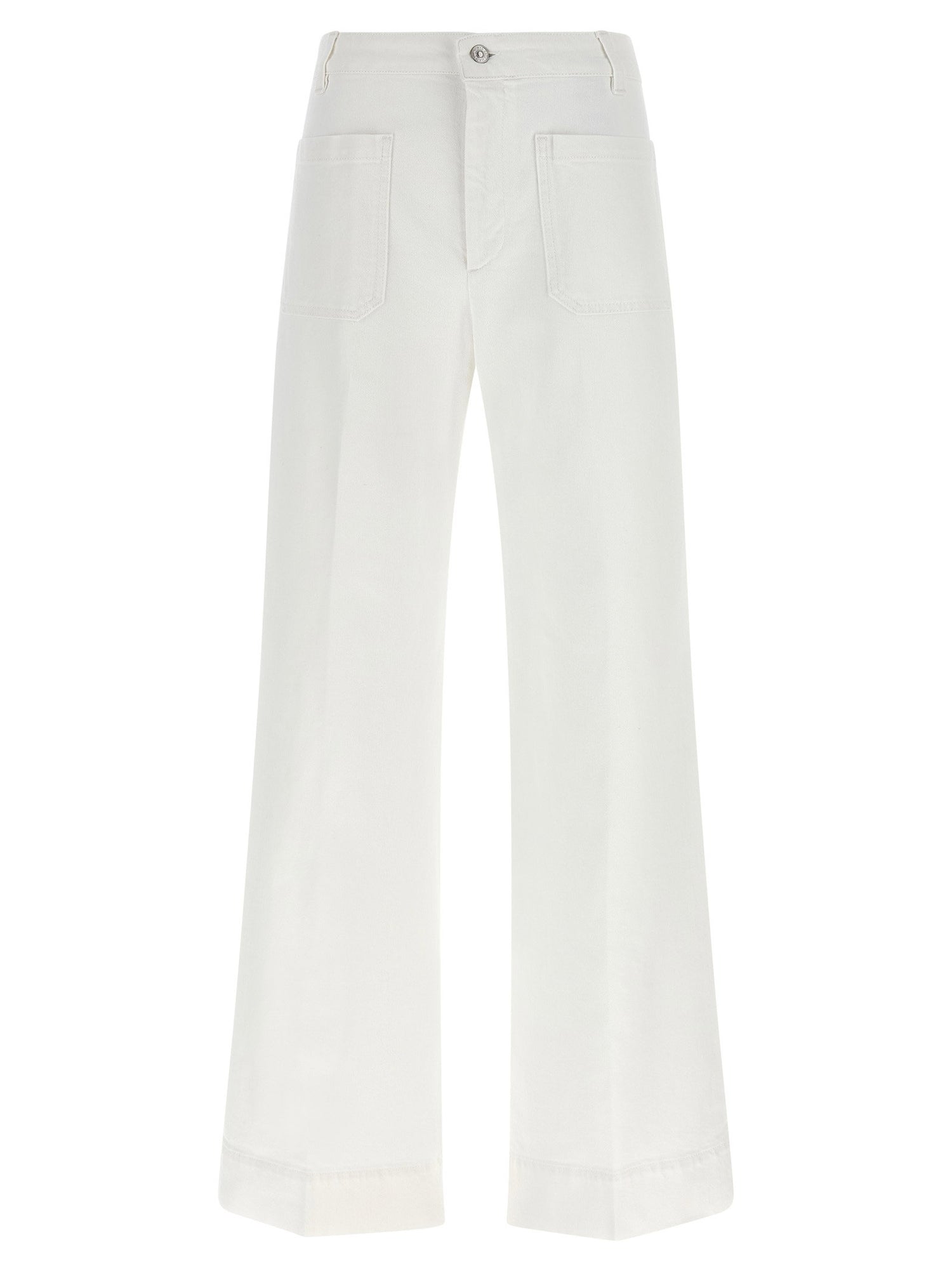 Victoria Beckham Alina Jeans White