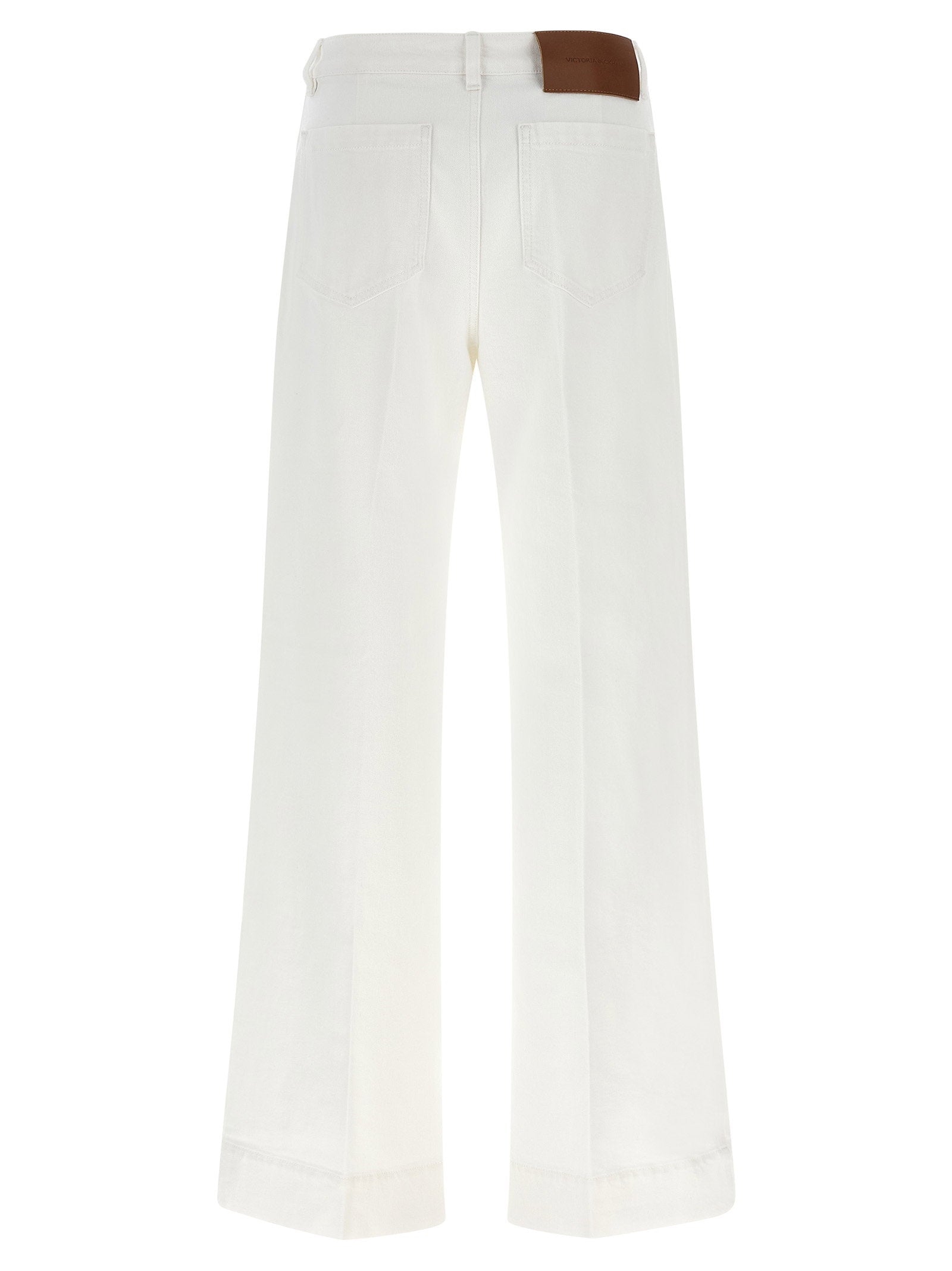 Victoria Beckham Alina Jeans White