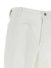 Victoria Beckham Alina Jeans White
