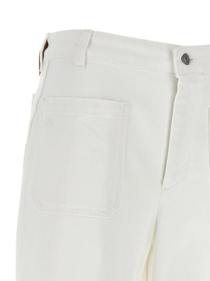 Victoria Beckham Alina Jeans White