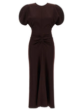 Victoria Beckham Bela Dress Bordeaux