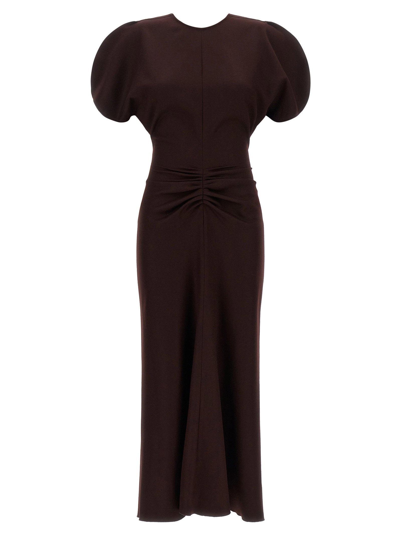 Victoria Beckham Bela Dress Bordeaux