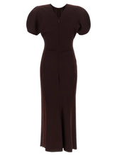 Victoria Beckham Bela Dress Bordeaux