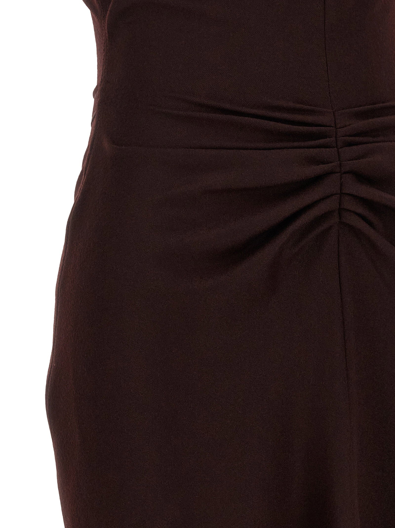 Victoria Beckham Bela Dress Bordeaux