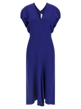 Victoria Beckham Edith Dress Blue