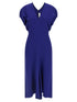 Victoria Beckham Edith Dress Blue