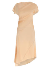 Victoria Beckham Asymmetric Twist Dress Pink