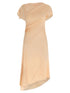 Victoria Beckham Asymmetric Twist Dress Pink