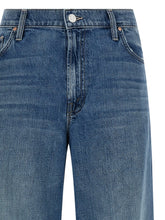 Mother The Rerun Zip Sneak Jeans Blue