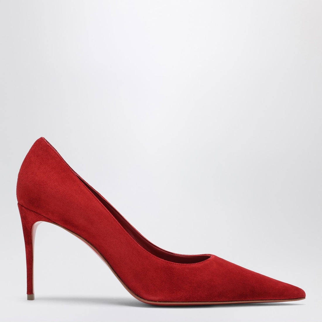 Christian Louboutin Fever Red Velvet Miss Z 100mm Pumps red