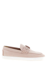 Christian Louboutin Loafers With Chambeliboat Metal Detail Pink