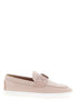 Christian Louboutin Loafers With Chambeliboat Metal Detail Pink
