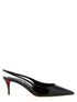 Christian Louboutin Miss Z Slingback Black  