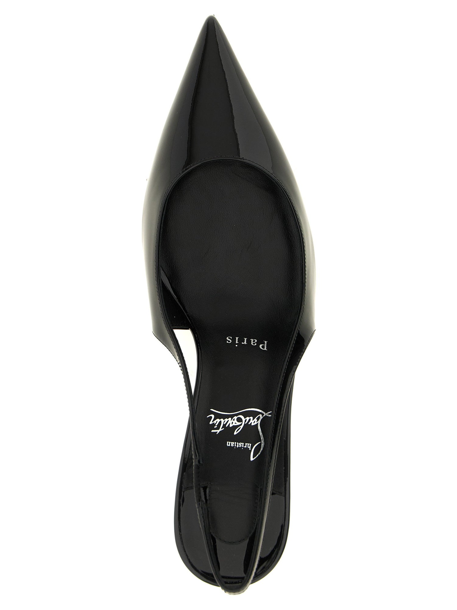 Christian Louboutin Miss Z Slingback Black  