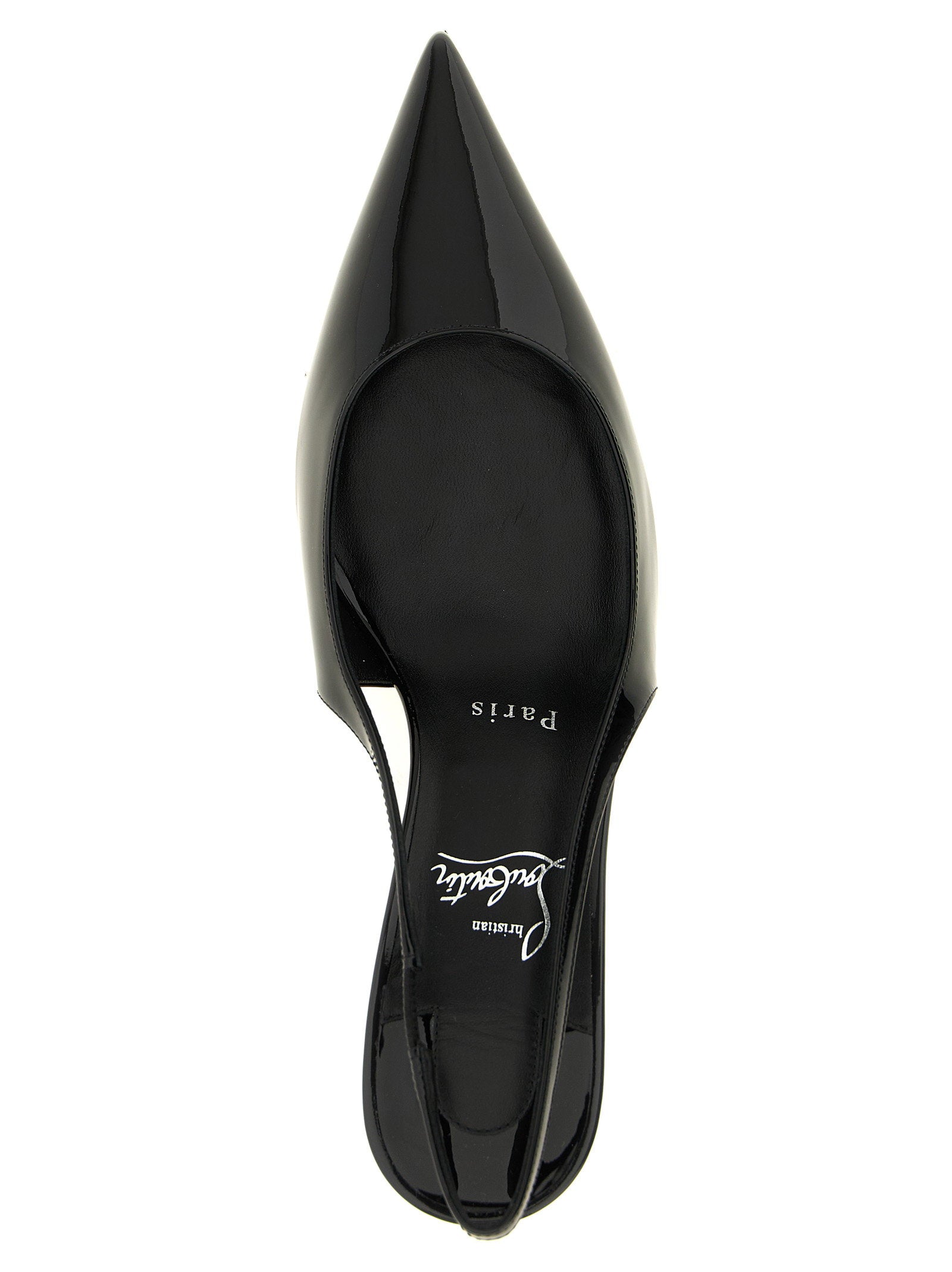 Christian Louboutin Miss Z Slingback Black  