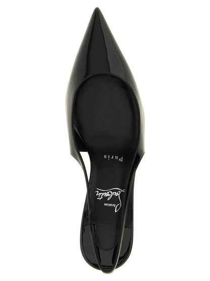 Christian Louboutin Miss Z Slingback Black  