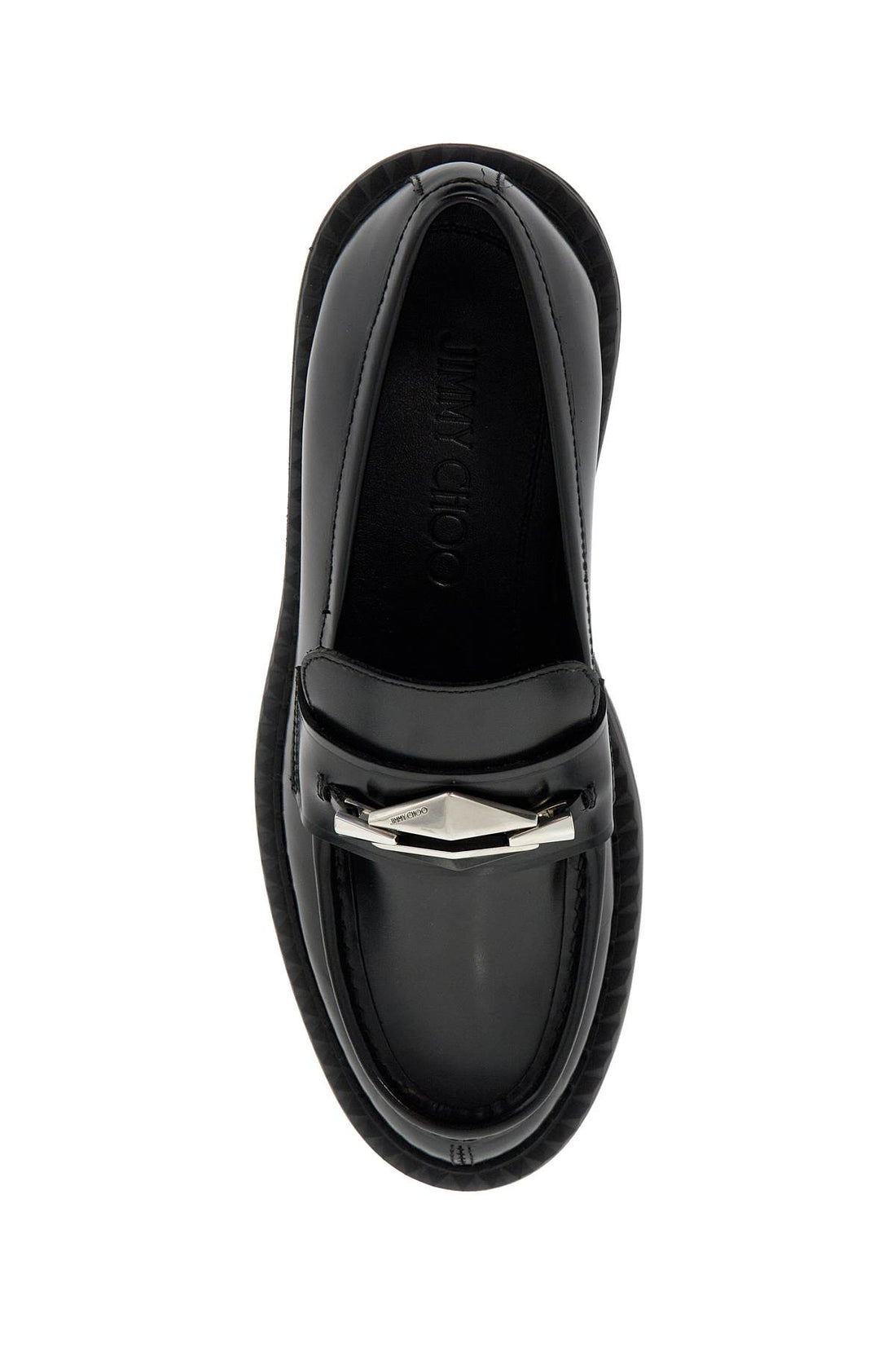 Mocassins en cuir brillant Marlow