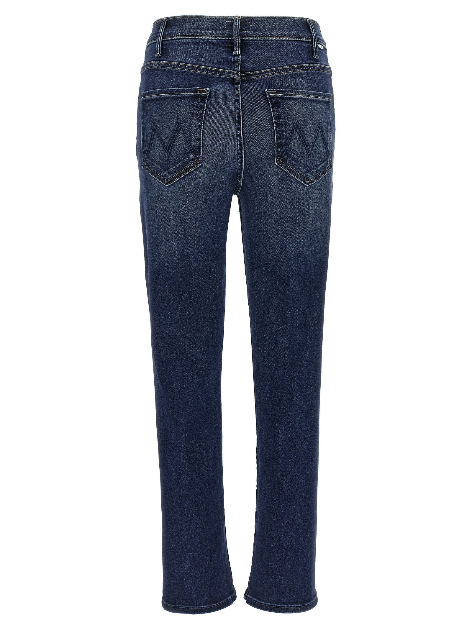 Mother The Hustler Ankle Jeans Blue