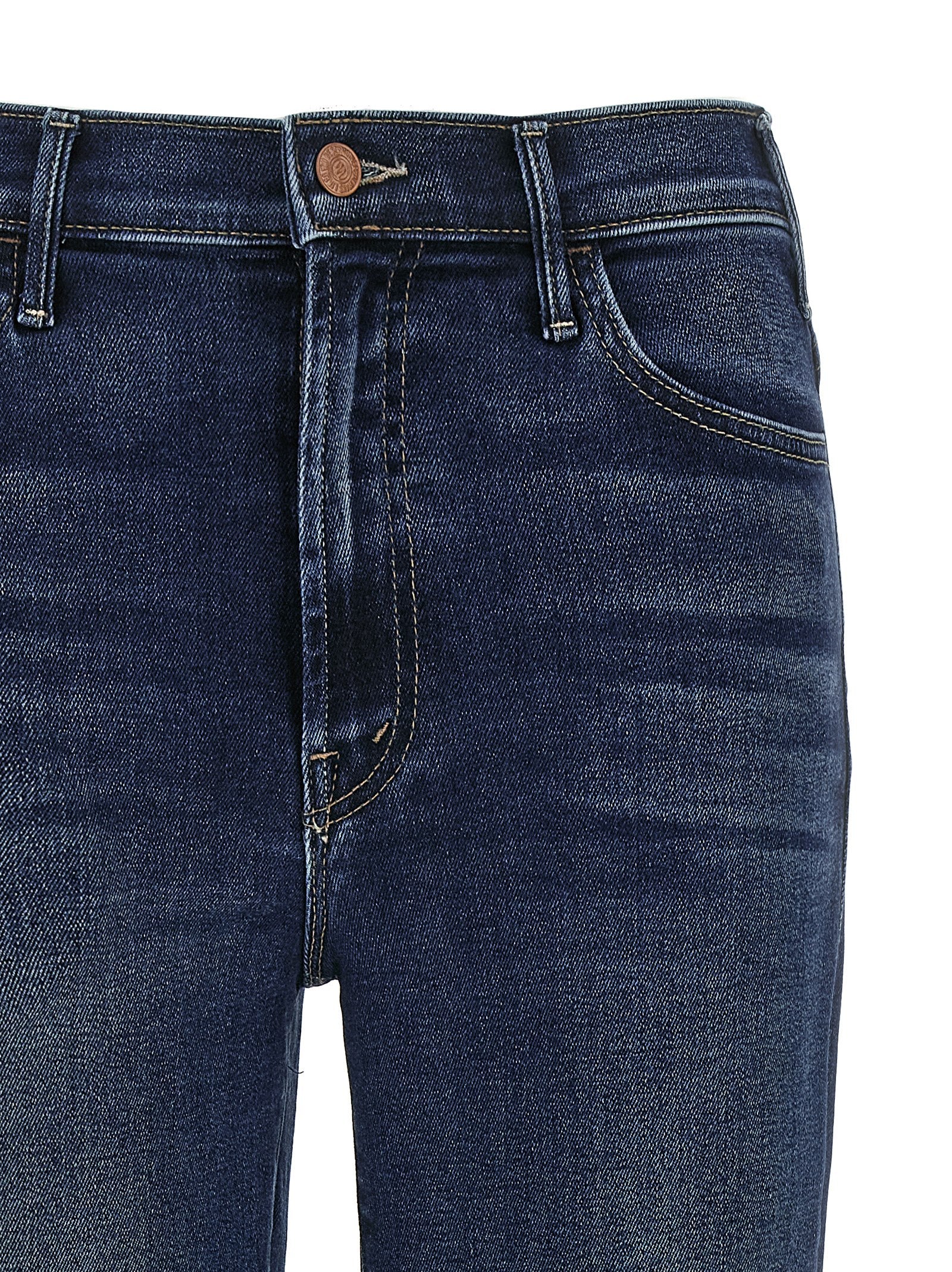 Mother The Hustler Ankle Jeans Blue