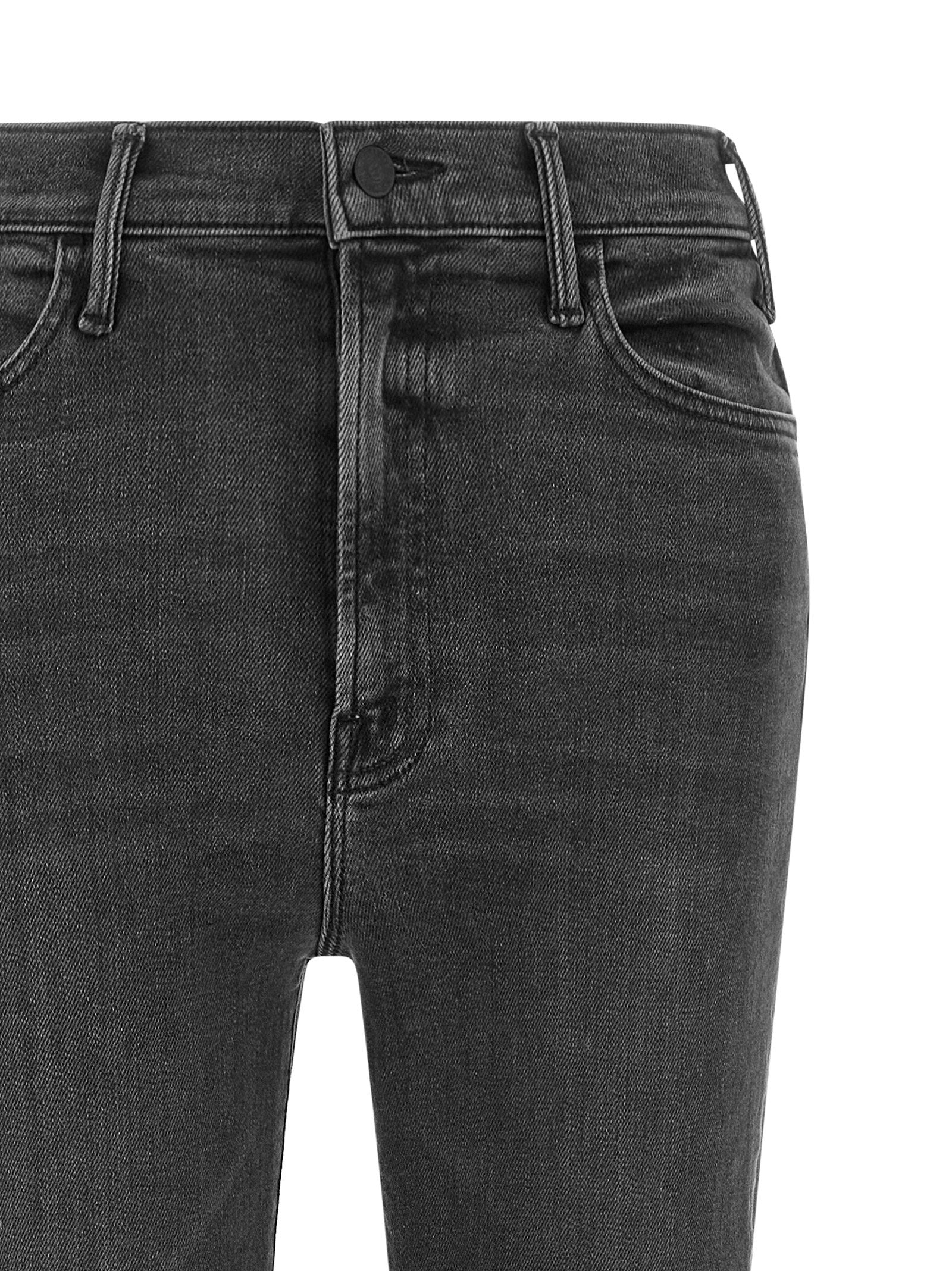 Mother The Hustler Ankle Jeans Gray