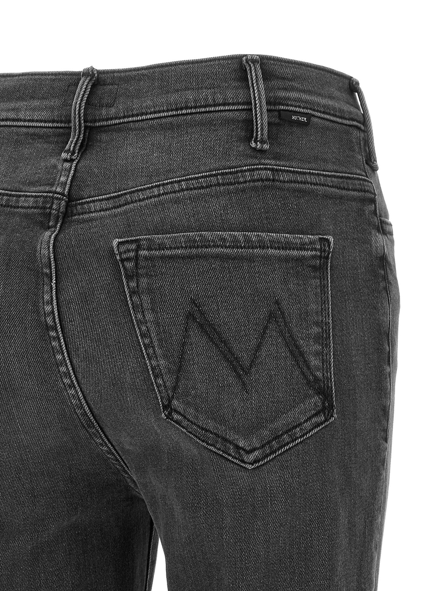 Mother The Hustler Ankle Jeans Gray
