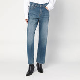 Victoria Beckham Bearnie high-rise faded blue jeans Blue