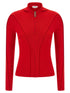 Victoria Beckham Hooded Cardigan Red