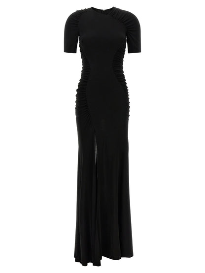 Victoria Beckham Curling Dress Black