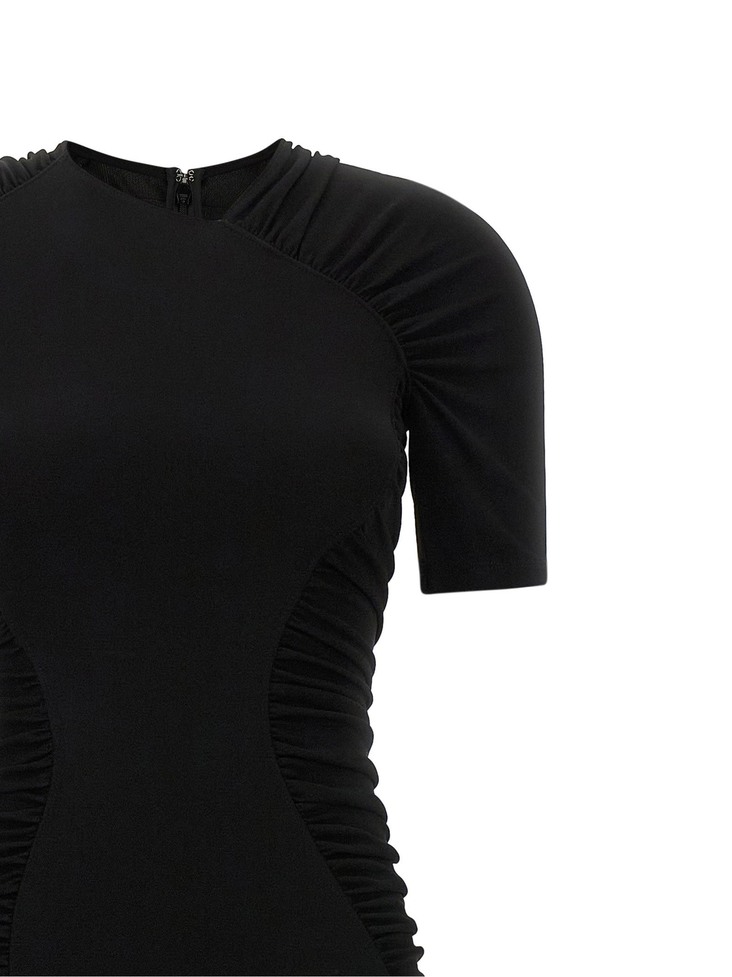 Victoria Beckham Curling Dress Black