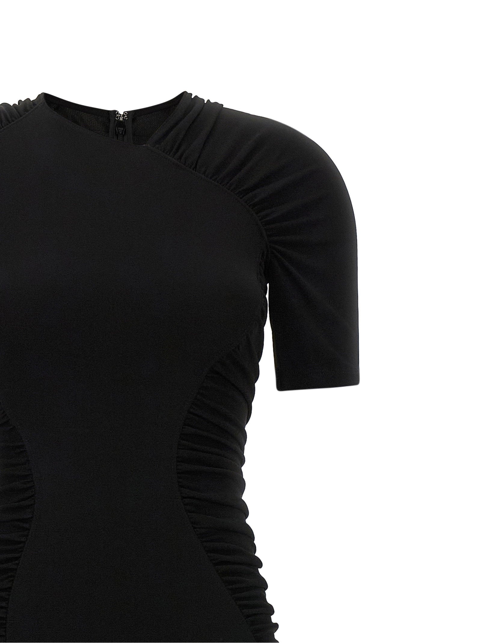 Victoria Beckham Curling Dress Black