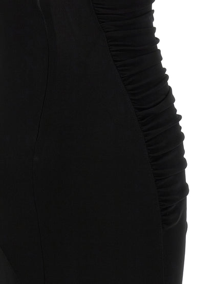 Victoria Beckham Curling Dress Black