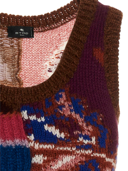 Etro Lee Long Dress Multicolor