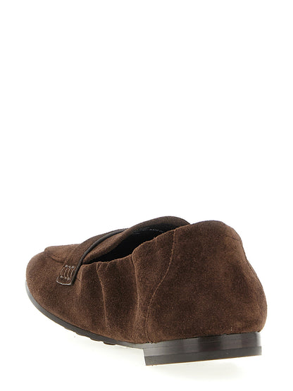 Tory Burch Ballet Loafers Brown