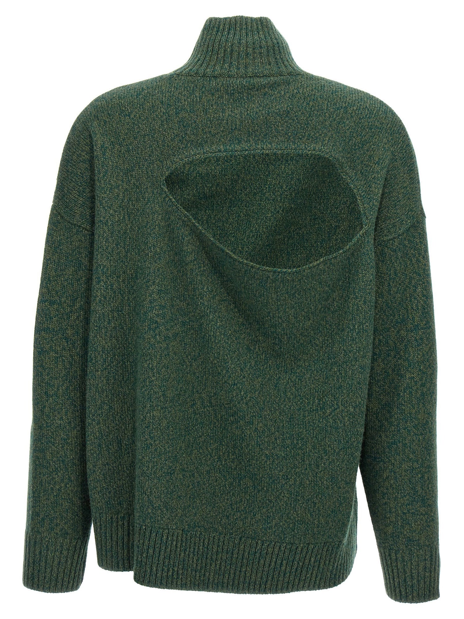Victoria Beckham Convertible Sweater Green