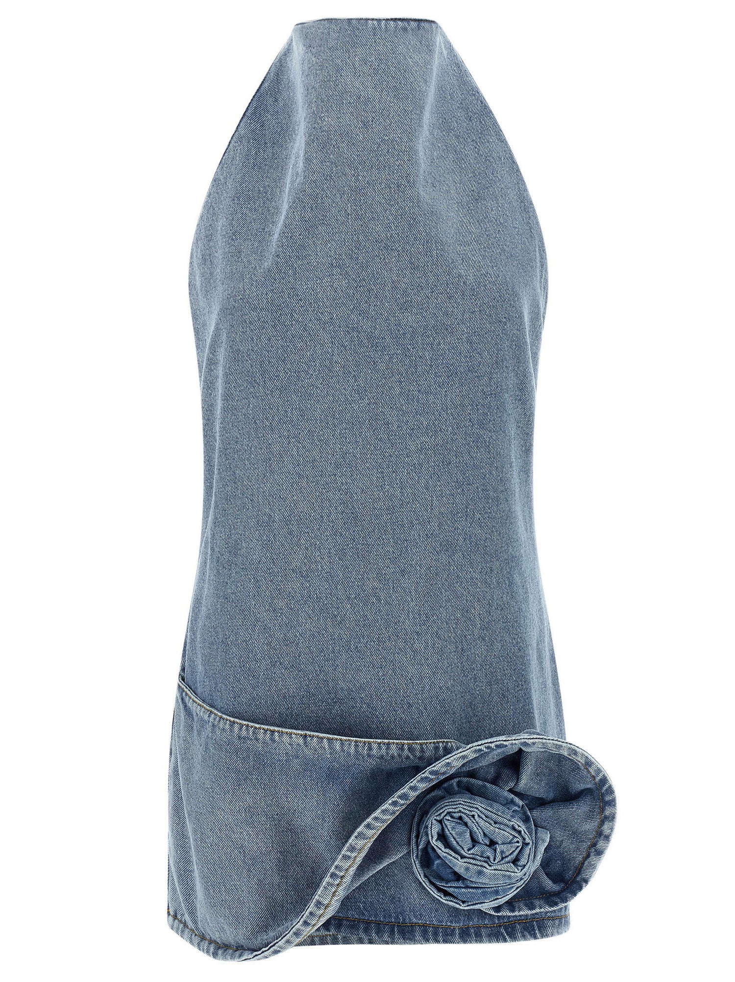 Magda Butrym Denim 10 Dress Dress Light blue