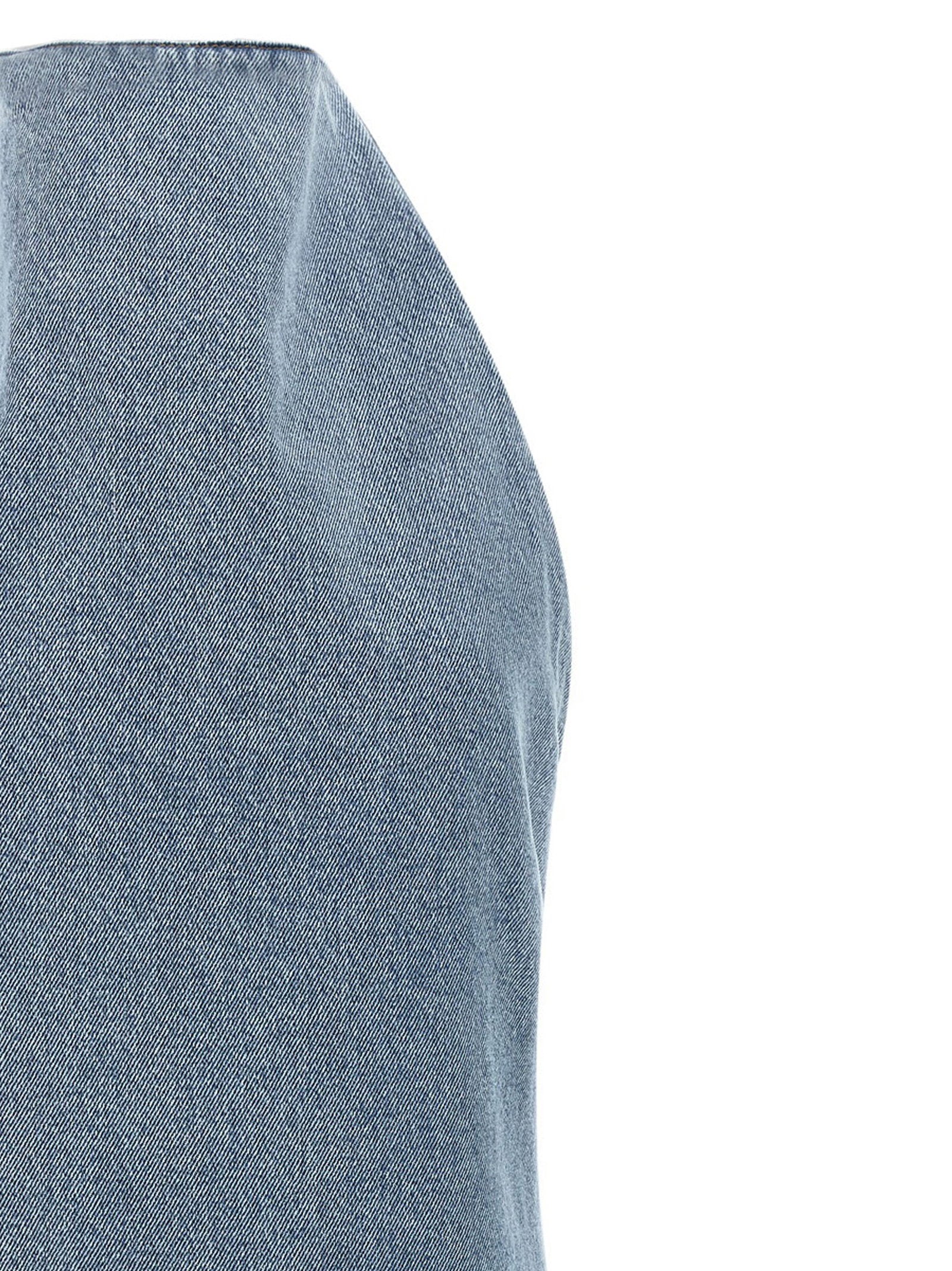 Magda Butrym Denim 10 Dress Dress Light blue