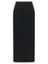 Magda Butrym Skirt With Closure And Back Panel Black