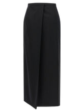 Magda Butrym Skirt With Closure And Back Panel Black