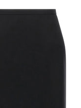 Magda Butrym Skirt With Closure And Back Panel Black