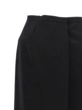 Magda Butrym Skirt With Closure And Back Panel Black