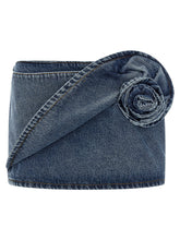 Magda Butrym Denim 12 Skirt Skirt Blue