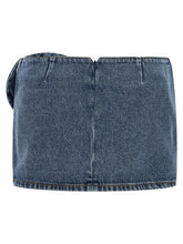 Magda Butrym Denim 12 Skirt Skirt Blue