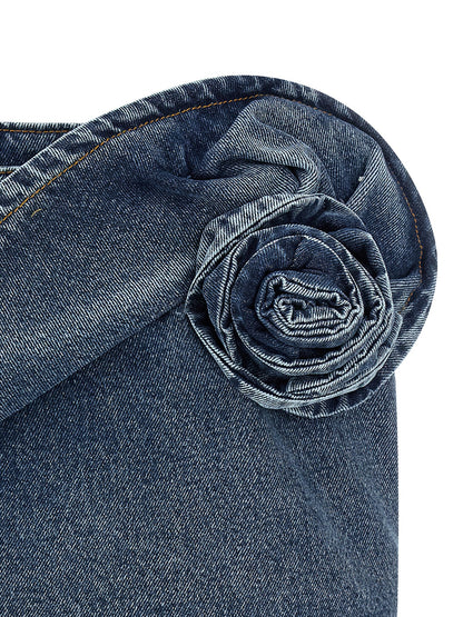Magda Butrym Denim 12 Skirt Skirt Blue