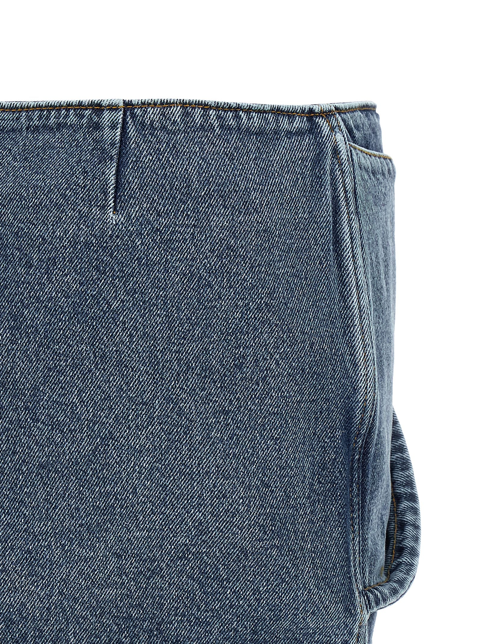 Magda Butrym Denim 12 Skirt Skirt Blue