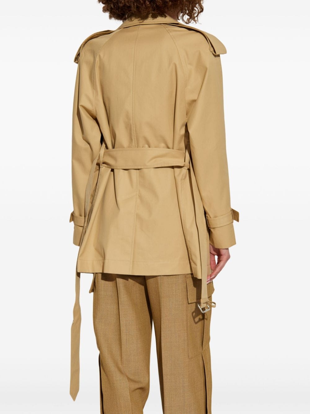 Burberry Trench Coat with Belt in Beige