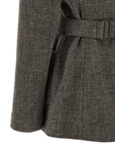 Magda Butrym 04 Blazer Gray