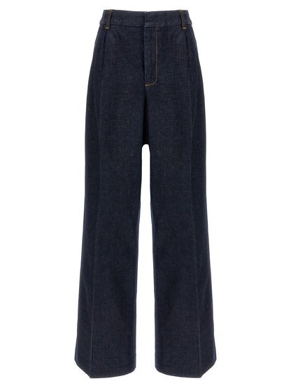 Zimmermann Illustration Denim Jeans Blue