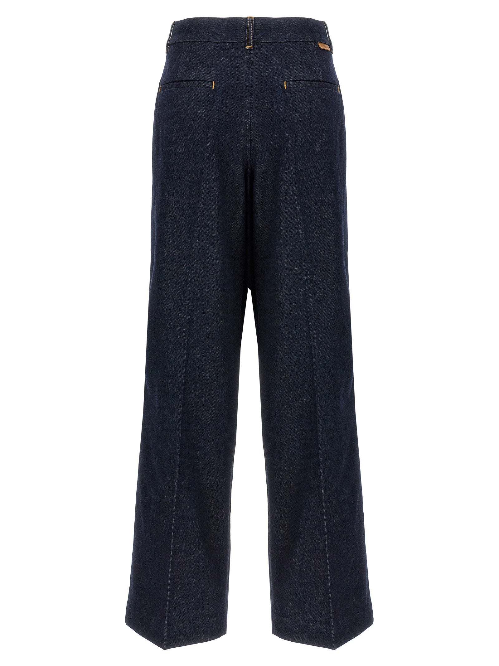 Zimmermann Illustration Denim Jeans Blue