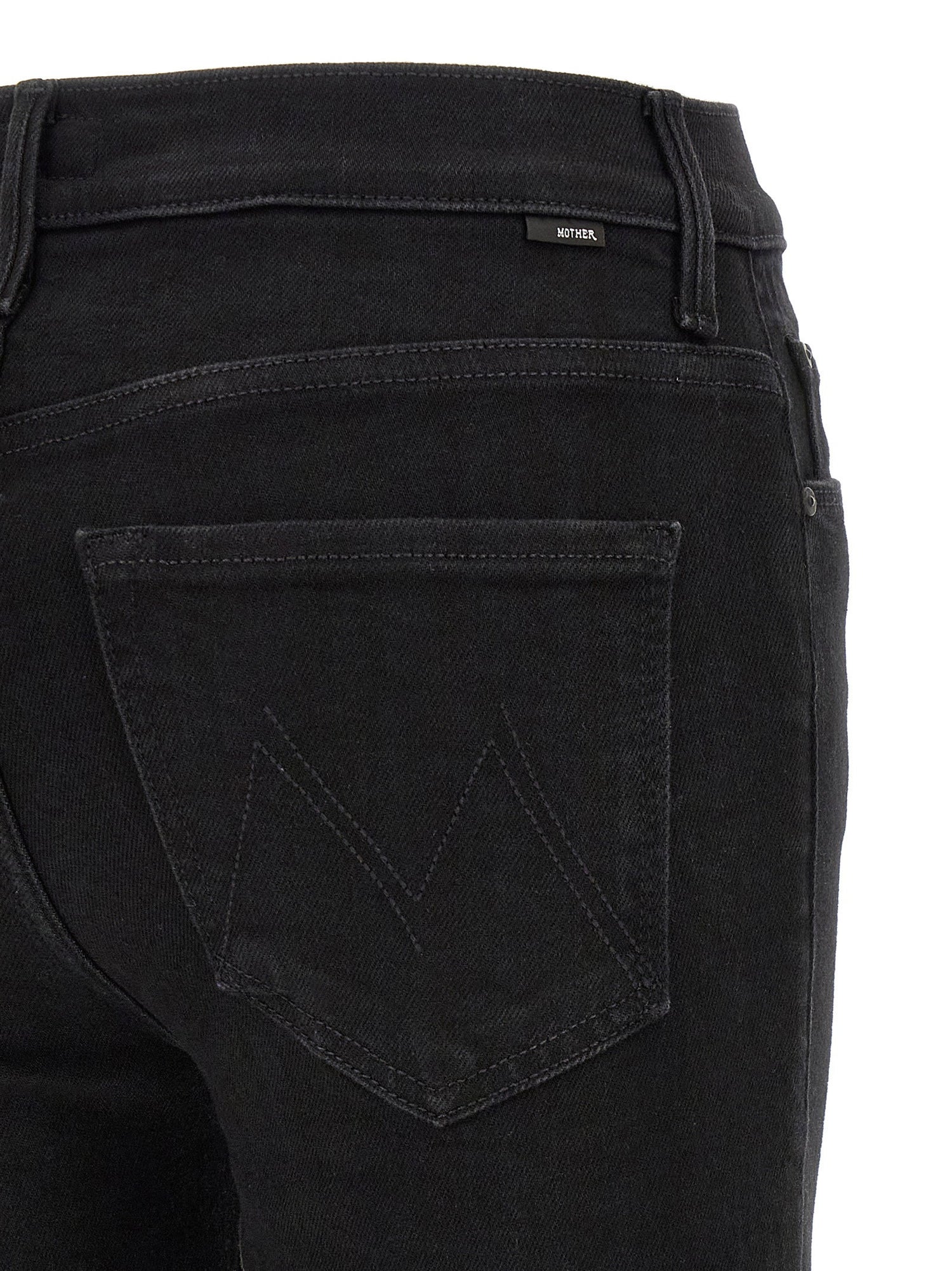 Mother The Weekender Jeans Black  